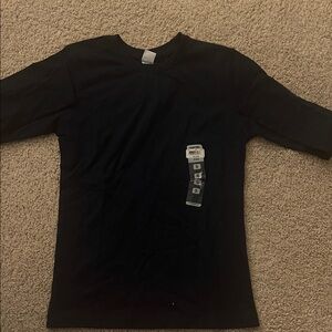 navy long sleeve tee